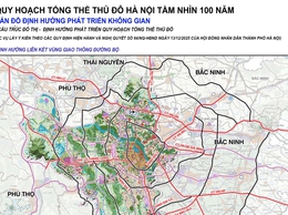 Thông báo về việc công khai lấy ý cộng đồng dân cư có liên quan đối với Quy hoạch tổng thể Thủ đô Hà Nội tầm nhìn 100 năm