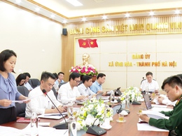 BAN CHỈ ĐẠO BẦU CỬ XÃ ỨNG HÒA TỔ CHỨC HỘI NGHỊ ĐÁNH GIÁ KẾT QUẢ BẦU CỬ