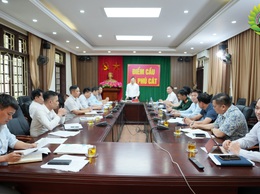 Ủy ban bầu cử xã Phú Cát tổ chức hội nghị báo cáo kết quả cuộc bầu cử và triển khai công tác tổng kết