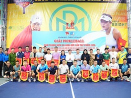Đoàn Thanh niên xã Hoài Đức tổ chức giải Pickleball lần thứ I năm 2026