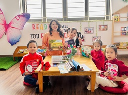 Phát triển văn hoá đọc – hình thành thói quen tốt cho trẻ em tại trường Mầm non Hoa Anh Đào