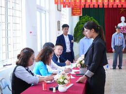 CÁC LỰC LƯỢNG CHUNG TAY BẢO ĐẢM AN TOÀN CHO NGÀY HỘI BẦU CỬ TẠI XÃ DÂN HÒA