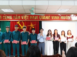 Xã Hòa Phú có 18 học viên hoàn thành lớp bồi dưỡng nhận thức về Đảng khóa I năm 2026