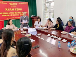 TRẠM Y TẾ XÃ SÓC SƠN: 99,97% NHÂN KHẨU ĐƯỢC QUẢN LÝ SỨC KHỎE TRÊN HỒ SƠ SỨC KHỎE ĐIỆN TỬ