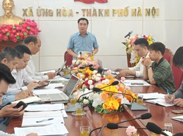 
UBND XÃ ỨNG HÒA TỔ CHỨC HỘI NGHỊ NGHE BÁO CÁO PHÁT TRIỂN KINH TẾ - XÃ HỘI VÀ TIẾN ĐỘ THỰC HIỆN CÁC NHIỆM VỤ TRỌNG TÂM.