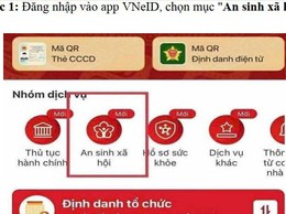 Tuyên truyền tích hợp tài khoản an sinh xã hội trên ứng dụng VNeID