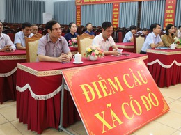 XÃ CỔ ĐÔ DỰ HỘI NGHỊ TRỰC TUYẾN NGHE BÁO CÁO, LẤY Ý KIẾN VỀ QUY HOẠCH TỔNG THỂ THỦ ĐÔ TẦM NHÌN 100 NĂM