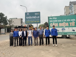 XÃ TRẦN PHÚ TRIỂN KHAI CHƯƠNG TRÌNH THÍ ĐIỂM “CHỢ THÔNG MINH”, TUYẾN PHỐ KHÔNG DÙNG TIỀN MẶT