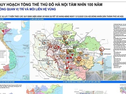 QUY HOẠCH THỦ ĐÔ HÀ NỘI TẦM NHÌN 100 NĂM: LẤY CON NGƯỜI LÀM TRUNG TÂM PHÁT TRIỂN