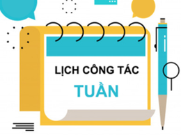 LỊCH CÔNG TÁC TUẦN CỦA LÃNH ĐẠO TRUNG TÂM (Từ ngày 23/02/2026 đến ngày 01/3/2026)