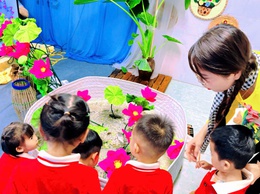 TRƯỜNG MẦM NON CẨM LĨNH A TỔ CHỨC THÀNH CÔNG CHUNG KHẢO HỘI THI GIÁO VIÊN DẠY GIỎI CẤP TRƯỜNG