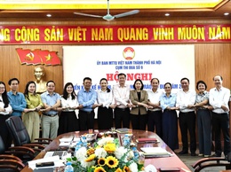 CỤM THI ĐUA SỐ 09 MTTQ TP HÀ NỘI TRIỂN KHAI KẾ HOẠCH VÀ KÝ KẾT PHONG TRÀO THI ĐUA NĂM 2026