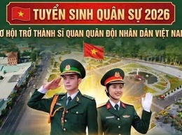 THÔNG BÁO TUYỂN SINH QUÂN SỰ NĂM 2026