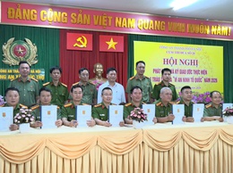 CỤM THI ĐUA SỐ 20 PHÁT ĐỘNG PHONG TRÀO THI ĐUA 