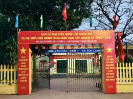 XÃ YÊN LÃNG RỘN RÀNG KHÔNG KHÍ CHÀO MỪNG NGÀY HỘI BẦU CỬ