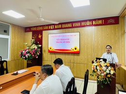 Lễ sinh hoạt dưới cờ tháng 3/2026 cơ quan Đảng, đoàn thể Phường