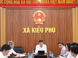 Thường trực Đảng ủy xã Kiều Phú tổ chức hội nghị giao ban với UBND xã để nghe và triển khai một số nhiệm vụ trọng tâm