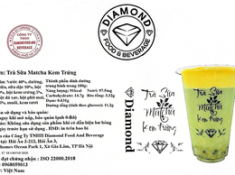 Bản tự công bố sản phẩm Trà sữa Matcha kem trứng