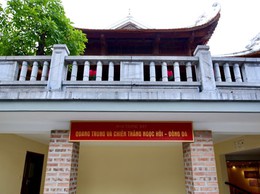 Gò Đống Đa - Mỏ vàng du lịch lịch sử giữa lòng Hà Nội