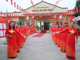 Phụ nữ xã Tiến Thắng – phát huy vai trò trong ngày hội non sông