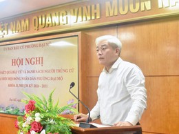 Phường Đại Mỗ công bố kết quả bầu cử đại biểu HĐND phường