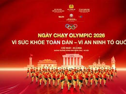 Hưởng ứng Ngày chạy Olympic - Vì sức khỏe toàn dân - Vì an ninh Tổ quốc năm 2026