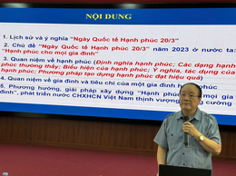 Đan Phượng tuyên truyền hưởng ứng ngày Quốc tế hạnh phúc 20/3.
