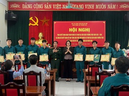 Thuận An quyết tâm xây dựng lực lượng dân quân tự vệ vững mạnh, rộng khắp