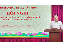 XÃ HÁT MÔN CÔNG BỐ KẾT QUẢ BẦU CỬ