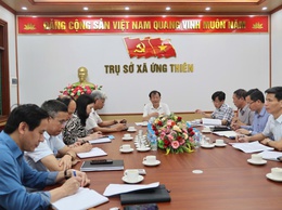 Hội nghị công bố kết quả bầu cử đại biểu HĐND 
xã Ứng Thiên nhiệm kỳ 2026–2031