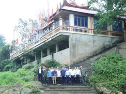 Xuân Mai khảo sát công tác phòng chống thiên tai và định hướng phát triển du lịch trên tuyến sông Bùi