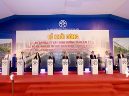 Khởi công 3 đoạn cuối cùng của đường Vành đai 2,5