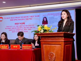 Đồng chí Chu Hồng Minh - Thành ủy viên, Bí thư Đảng ủy, Chủ tịch Hội đồng nhân dân phường Hai Bà Trưng tái đắc cử đại biểu HĐND thành phố Hà Nội khóa XVII, nhiệm kỳ 2026-2031.