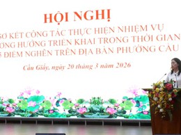 Cầu Giấy quyết liệt khơi thông 5 “điểm nghẽn” để xây dựng đô thị văn minh