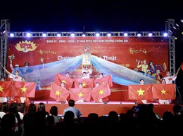 Phường Dương Nội tổ chức Chương trình nghệ thuật đặc sắc chào mừng thành công cuộc bầu cử đại biểu Quốc hội khóa XVI và HĐND các cấp nhiệm kỳ 2026-2031