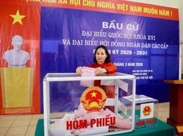 Đồng chí Cấn Thị Việt Hà - Bí thư Đảng uỷ, Chủ tịch HĐND phường Dương Nội trúng cử đại biểu HĐND TP Hà Nội khoá XVII, nhiệm kỳ 2026-2031