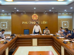 Tổ chức hội nghị tiếp xúc các hộ gia đình có đất bị thu hồi phục vụ dự án hồ điều hòa Phú Đô