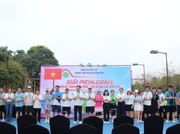 Hòa Lạc tổ chức Giải Pickleball cán bộ, công chức, viên chức năm 2026
