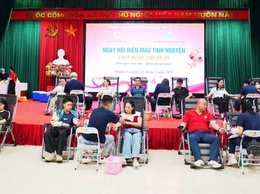Nhân dân xã Thuận An hiến 294 đơn vị máu