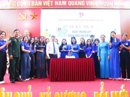 Lễ mít tinh kỷ niệm 95 năm Ngày thành lập Đoàn TNCS Hồ Chí Minh (26/3/1931 - 26/3/2026).

