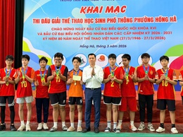 Giải thi đấu thể thao: Chào mừng cuộc bầu cử đại biểu Quốc hội khóa XVI và đại biểu Hội đồng nhân dân các cấp nhiệm kỳ 2026 – 2031,  hướng tới kỷ niệm 80 năm Ngày Thể thao Việt Nam (27/3/1946 – 27/3/2026)