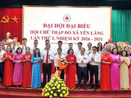 YÊN LÃNG TỔ CHỨC THÀNH CÔNG ĐẠI HỘI ĐẠI BIỂU HỘI CHỮ THẬP ĐỎ NHIỆM KỲ 2026-2031