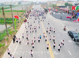 Xã Kiều Phú phát động Ngày chạy Olympic vì sức khỏe toàn dân năm 2026