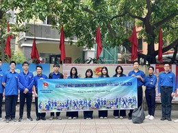 Tuổi trẻ Giảng Võ ra quân Hưởng ứng “Ngày chủ nhật xanh” lần thứ I năm 2026