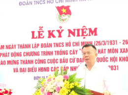 Xã Hát Môn mít tinh kỷ niệm 95 năm Ngày thành lập Đoàn Thanh niên Cộng sản Hồ Chí Minh