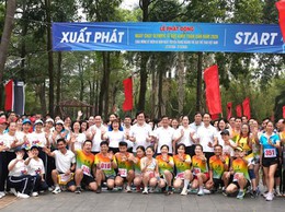 Phường Yên Sở phát động Ngày chạy Olympic vì sức khỏe toàn dân năm 2026