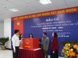 Phường Yên Sở chủ động bảo đảm an ninh, phòng cháy chữa cháy phục vụ bầu cử