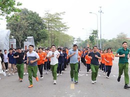 600 vận động viên tham gia “Ngày chạy Olympic vì sức khỏe toàn dân” năm 2026 tại xã Quang Minh