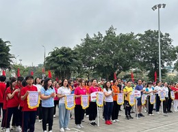 Phường Tương Mai: Gần 1.500 vận động viên tham gia Ngày chạy Olympic