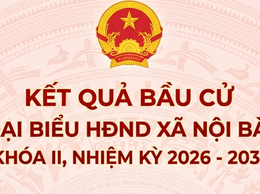 QUYẾT ĐỊNH CÔNG BỐ DANH SÁCH NHỮNG NGƯỜI TRÚNG CỬ ĐẠI BIỂU HĐND XÃ NỘI BÀI KHÓA II, NHIỆM KỲ 2026 - 2031